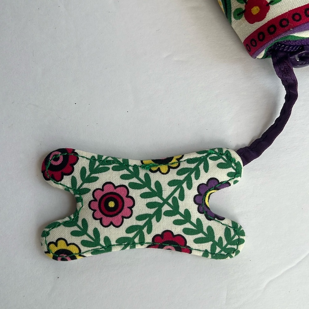 Vera Bradley Coin Pouch and Cord Wrap Set Floral Padded - Picture 3 of 9
